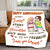Every Love Story Is Beautiful - Personalized Funny Sexy Anniversary Gift for Couples Fleece Blanket