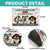 Mother's day Gift Paws on a Mission Personalized Doormat for Dogmom Doormat