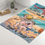 With Sandy Toes & Salty Kisses - Personalized Couple Beach Towel with Custom Names