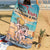 With Sandy Toes & Salty Kisses - Personalized Couple Beach Towel with Custom Names