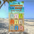 Love My Grandkids To the Beach and Back - Personalized Flip-Flops Beach Towel Gifts For Grandma