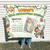 Wild Adventure Begins - Personalized Gift for Baby Safari Theme Custom Name And Date Fleece Blanket