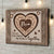 The Piece That Holds Us Together - Custom Names Heart Puzzle Personalized Canvas Gifts For Mother