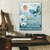 A Little Bit of Heaven With Butterfly Personalized Memorial Canvas Wall Art