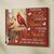 Forever Loved, Forever Missed - Couple of Cardinals Personalized Memorial Gift For Loss Of Loved Ones Custom Name Canvas Print