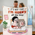 "It's Not That I'm Horny" Blanket -  Personalized Funny Sexy Fleece Blanket Gifts For Couple Anniversary Gift