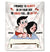 Always By Your Side... Or Under You... Or On Top - Personalized Playful Promise Fleece Blanket Gifts For Couple