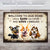 Mother's day Gift Loud Barks & Endless Love Personalized for Dogmom Doormat
