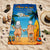 A Little Bit Crazy, A Little Bit Loud & Whole Lot of Love - Personalized Couple Beach Towel with Custom Names