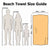 I Adore Every Part of You - Funny Personalized Beach Towel Summer Gifts For Couple
