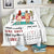 Still Wrinkly, Still Saggy, Still Together - Personalized Funny Naked Calendar Gift for Couple Fleece Blanket