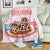 I’m Gonna Crumb in Peace - Naughty Personalized Gingerbread Sexy Gift for Couples Fleece Blanket