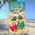 So Many in the Sea - Romantic Personalized Summer Vibe Turtles And Flip Flops Beach Towel Gift for Couple