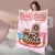 I’m Gonna Crumb in Peace - Naughty Personalized Gingerbread Sexy Gift for Couples Fleece Blanket
