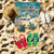 So Many in the Sea - Romantic Personalized Summer Vibe Turtles And Flip Flops Beach Towel Gift for Couple