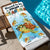 Blessed To Be Called Grandma - Personalized Sea Turtle Beach Towel Gifts For Grandma