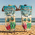 So Many in the Sea - Romantic Personalized Summer Vibe Turtles And Flip Flops Beach Towel Gift for Couple