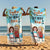 Together We Make The Beach Blush - Personalized Funny Sexy Gift for Couple Beach Towel