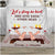 Let's Stay in Bed - Personalized Unique Fleece Blanket Gifts For Couple