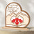 Customized Gift For Mom Mother's Day 2-Layers Wooden Plaque
