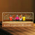 Heartfelt Mothers Day Gift For Mom Personalized Mom And Children LED Night Light