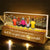 Heartfelt Mothers Day Gift For Mom Personalized Mom And Children LED Night Light