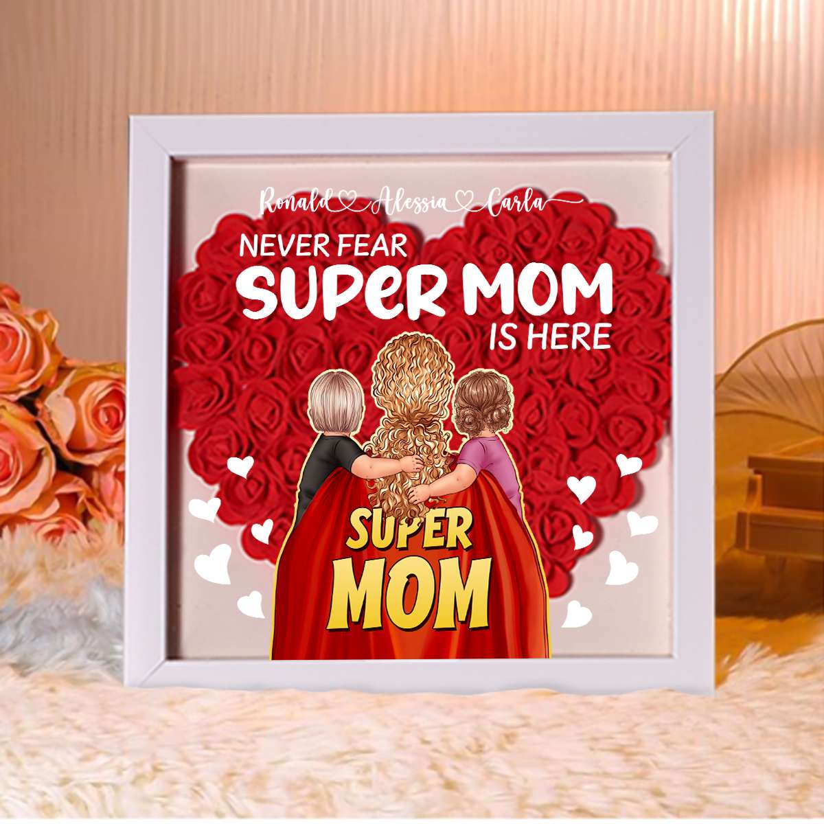 super-mom-personalized-flower-shadow-box-funny-gifts-for-mom