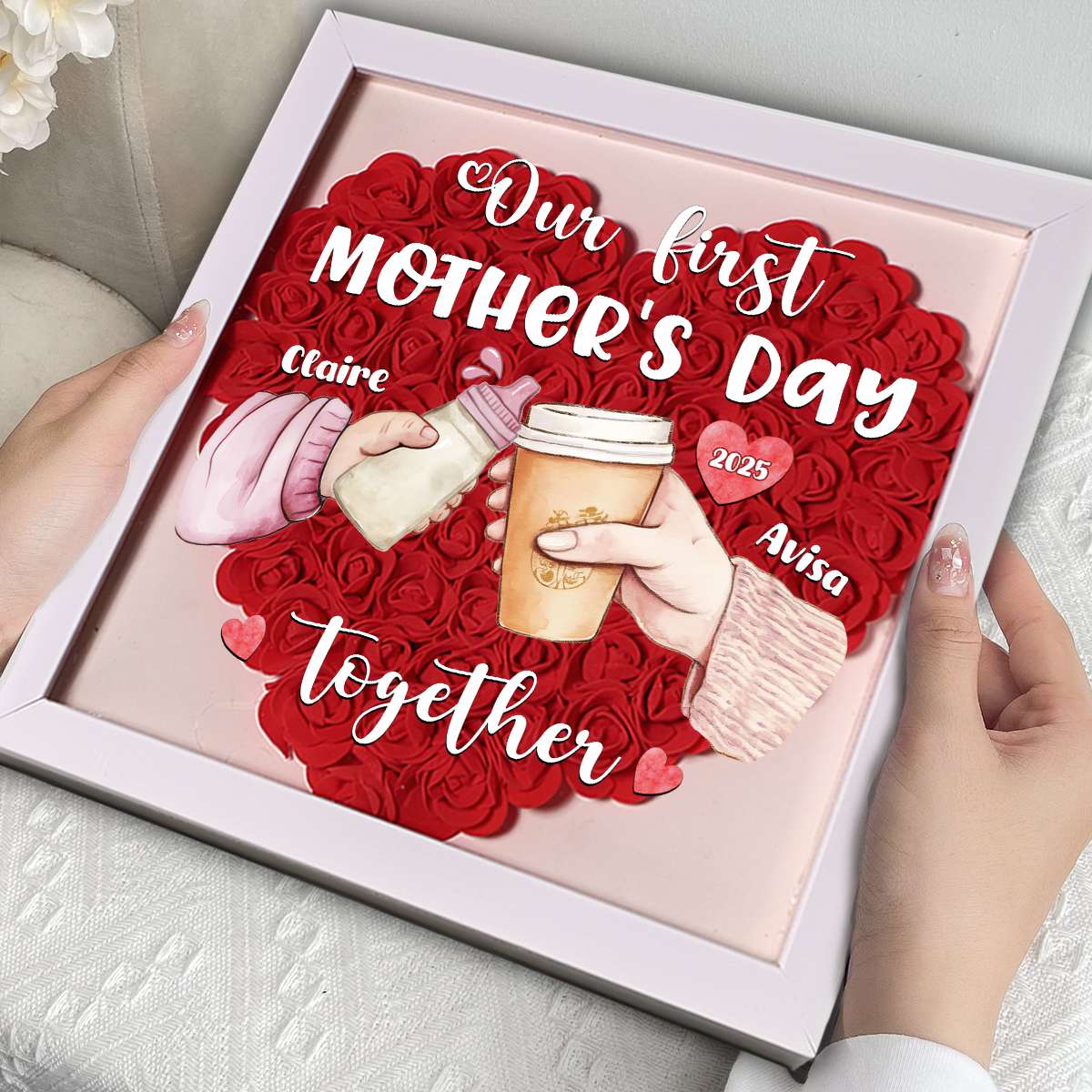 first-mothers-day-personalized-flower-shadow-box-gifts-for-new-mom