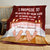 Personalized Couple Fleece Blanket Funny Gift For Him And Her