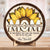 Personalized Mother's Day 2-Layer Wood Plaque To The World Sunflower Gift For Mom