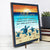 Personalized Sea Turtles 2-Layer Wood Stand Decor Mother's Day Gift