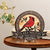 Remembrance 2-Layer Wooden Plaque Personalized Cardinal Memorial Sign