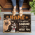 Home is Where Someone Runs to Greet You - Dog Personalized Custom Home Decor Decorative Mat - House Warming Gift For Pet Owners, Pet Lovers