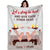 Let's Stay in Bed - Personalized Unique Fleece Blanket Gifts For Couple