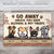 Go Away Unless You Have Beer And Dog Treats - Funny Personalized Dog Decorative Mat, Doormat